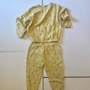 Quincy Mae Cream Kids Matching Set